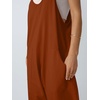 image:imageAUTOMET Womens Jumpsuits Casual Summer Romper Beach Vacation Outfits 2026Orangebrown