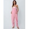 image:imageAUTOMET Womens Jumpsuits Casual Summer Romper Beach Vacation Outfits 2026Pink