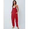 image:imageAUTOMET Womens Jumpsuits Casual Summer Romper Beach Vacation Outfits 2026Red