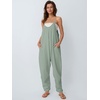 image:imageAUTOMET Womens Jumpsuits Casual Summer Romper Beach Vacation Outfits 2026Sage