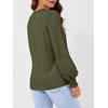 image:imageAUTOMET Womens Long Sleeve Shirts Fall Blouses Tops Business Casual OutfitsArmy Green