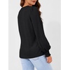 image:imageAUTOMET Womens Long Sleeve Shirts Fall Blouses Tops Business Casual OutfitsBlack