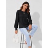 image:imageAUTOMET Womens Long Sleeve Shirts Fall Blouses Tops Business Casual OutfitsBlack