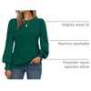 image:imageAUTOMET Womens Long Sleeve Shirts Fall Blouses Tops Business Casual OutfitsGreen