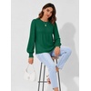 image:imageAUTOMET Womens Long Sleeve Shirts Fall Blouses Tops Business Casual OutfitsGreen