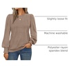 image:imageAUTOMET Womens Long Sleeve Shirts Fall Blouses Tops Business Casual OutfitsKhaki