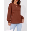 image:imageAUTOMET Womens Long Sleeve Shirts Fall Blouses Tops Business Casual OutfitsMaple