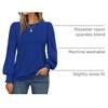 image:imageAUTOMET Womens Long Sleeve Shirts Fall Blouses Tops Business Casual OutfitsRoyal Blue