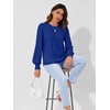 image:imageAUTOMET Womens Long Sleeve Shirts Fall Blouses Tops Business Casual OutfitsRoyal Blue