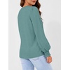 image:imageAUTOMET Womens Long Sleeve Shirts Fall Blouses Tops Business Casual OutfitsSage Green