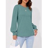 image:imageAUTOMET Womens Long Sleeve Shirts Fall Blouses Tops Business Casual OutfitsSage Green