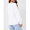 image:imageAUTOMET Womens Long Sleeve Shirts Fall Blouses Tops Business Casual OutfitsWhite