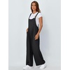 image:imageAUTOMET Womens Maternity Overalls Casual Summer Vacation Jumpsuit with PocketsBlack