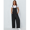 image:imageAUTOMET Womens Maternity Overalls Casual Summer Vacation Jumpsuit with PocketsBlack