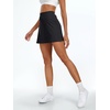 image:imageAUTOMET Womens Mini Tennis Skirt with Shorts Underneath 2026 Athletic Workout Cute Golf Skorts Trendy Summer Gym ClothesBlack