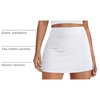 image:imageAUTOMET Womens Mini Tennis Skirt with Shorts Underneath 2026 Athletic Workout Cute Golf Skorts Trendy Summer Gym ClothesWhite