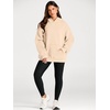 image:imageAUTOMET Womens Oversized Fleece Hoodies Pullover Sweatshirts Fall ClothesApricot