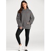 image:imageAUTOMET Womens Oversized Fleece Hoodies Pullover Sweatshirts Fall ClothesBlackgrey