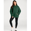 image:imageAUTOMET Womens Oversized Fleece Hoodies Pullover Sweatshirts Fall ClothesDarkgreen