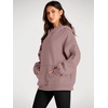 image:imageAUTOMET Womens Oversized Fleece Hoodies Pullover Sweatshirts Fall ClothesDarkpink