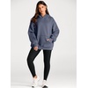 image:imageAUTOMET Womens Oversized Fleece Hoodies Pullover Sweatshirts Fall ClothesDustyblue