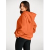 image:imageAUTOMET Womens Oversized Fleece Hoodies Pullover Sweatshirts Fall ClothesOrange