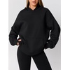 image:imageAUTOMET Womens Oversized Hoodies Fall Fashion SweatshirtsBlack