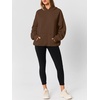 image:imageAUTOMET Womens Oversized Hoodies Fall Fashion SweatshirtsChocolate