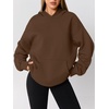 image:imageAUTOMET Womens Oversized Hoodies Fall Fashion SweatshirtsChocolate