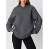 image:imageAUTOMET Womens Oversized Hoodies Fall Fashion SweatshirtsDark Grey