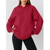 image:imageAUTOMET Womens Oversized Hoodies Fall Fashion SweatshirtsRed