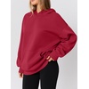 image:imageAUTOMET Womens Oversized Hoodies Fall Fashion SweatshirtsRed