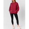 image:imageAUTOMET Womens Oversized Hoodies Fall Fashion SweatshirtsRed