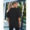 image:imageAUTOMET Womens Oversized T Shirts Workout Plus Size Short Sleeve Tops Casual Loose Basic Tees Summer Trendy Outfits 2026Black