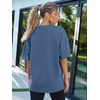 image:imageAUTOMET Womens Oversized T Shirts Workout Plus Size Short Sleeve Tops Casual Loose Basic Tees Summer Trendy Outfits 2026Blue
