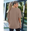 image:imageAUTOMET Womens Oversized T Shirts Workout Plus Size Short Sleeve Tops Casual Loose Basic Tees Summer Trendy Outfits 2026Khaki