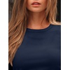 image:imageAUTOMET Womens Ribbed Long Sleeve Shirts Basic Top For Fall Work amp CasualNavy Blue