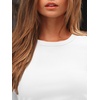 image:imageAUTOMET Womens Ribbed Long Sleeve Shirts Basic Top For Fall Work amp CasualWhite