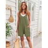 image:imageAUTOMET Womens Rompers Jumpsuits Overalls Summer Beach Cruise Outfits 2026Armygreen