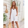 image:imageAUTOMET Womens Rompers Jumpsuits Overalls Summer Beach Cruise Outfits 2026White