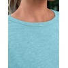 image:imageAUTOMET Womens Short Sleeve Crewneck Shirts Summer Basic Tops02aqua