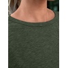 image:imageAUTOMET Womens Short Sleeve Crewneck Shirts Summer Basic Tops02armygreen