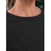image:imageAUTOMET Womens Short Sleeve Crewneck Shirts Summer Basic Tops02black