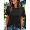 image:imageAUTOMET Womens Short Sleeve Crewneck Shirts Summer Basic Tops02black