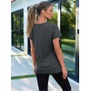 image:imageAUTOMET Womens Short Sleeve Crewneck Shirts Summer Basic Tops02blackgrey