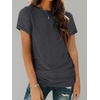 image:imageAUTOMET Womens Short Sleeve Crewneck Shirts Summer Basic Tops02blackgrey
