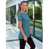 image:imageAUTOMET Womens Short Sleeve Crewneck Shirts Summer Basic Tops02bluegreen