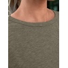 image:imageAUTOMET Womens Short Sleeve Crewneck Shirts Summer Basic Tops02olive