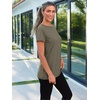 image:imageAUTOMET Womens Short Sleeve Crewneck Shirts Summer Basic Tops02olive