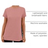 image:imageAUTOMET Womens Short Sleeve Crewneck Shirts Summer Basic Tops02pink